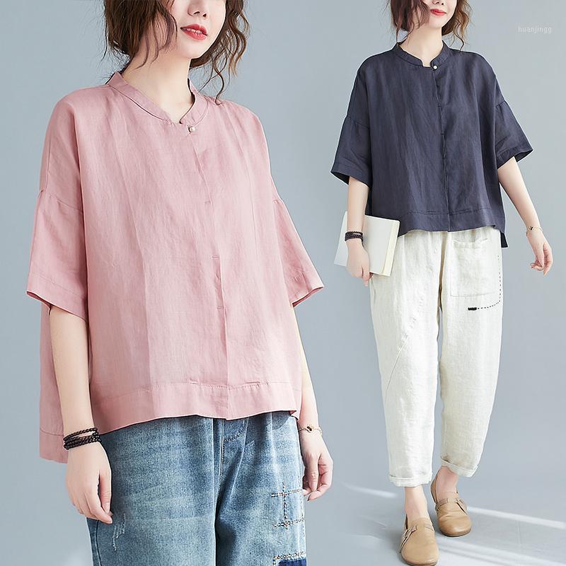 Women's Blouses & Shirts Short Sleeve Shirt Female Loose Fat In The Summer Of 2022 Mm Dark Buckle Big Yards Dress Covered His T-shirt Coat, See chart
Women's Blouses & Shirts Short Sleeve Shirt Female Loose Fat In The Summer Of 2022 Mm Dark Buckle Big Yards Dress Covered His T-shirt Coat, See chart