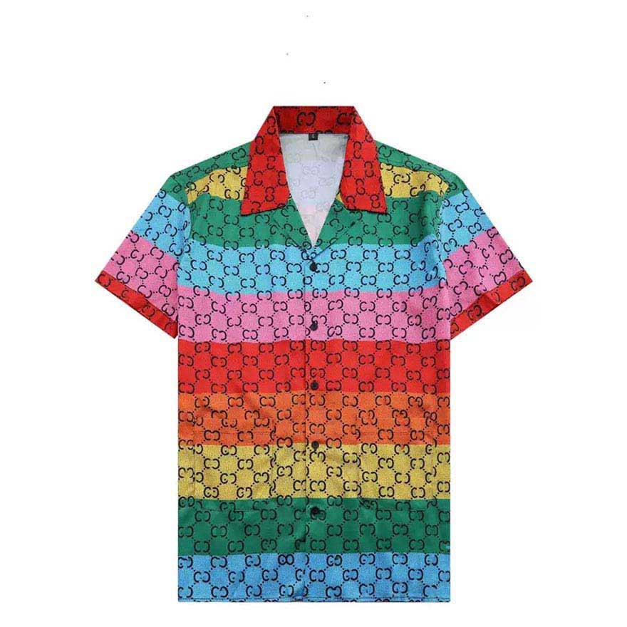 Luxury Designer Shirts Mens Hawaii Floral Casual Shirts Fashion Mans Short Sleeve Dress Blouses Summer Business Shirt Asian Size M
Luxury Designer Shirts Mens Hawaii Floral Casual Shirts Fashion Mans Short Sleeve Dress Blouses Summer Business Shirt Asian Size M