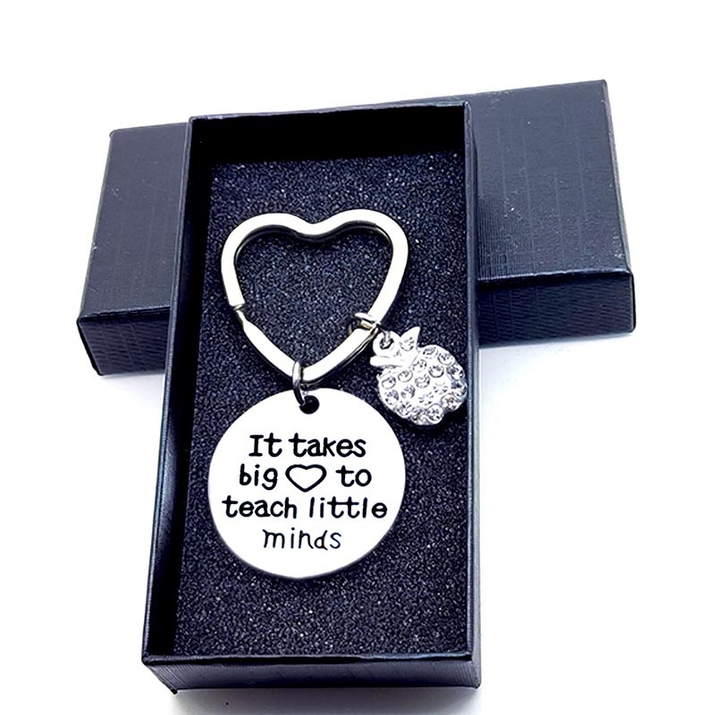 Party Favor Apple diamond keychain diy stainless steel keychain holiday gift teacher mids titanium batch
Party Favor Apple diamond keychain diy stainless steel keychain holiday gift teacher mids titanium batch