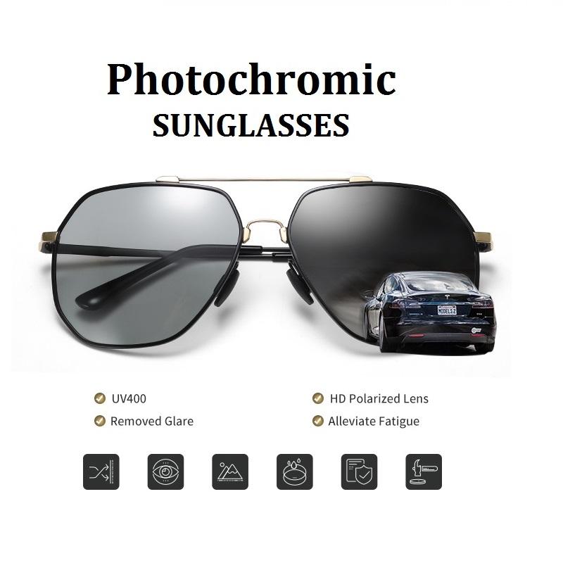 Sunglasses 2022 Pochromic Polarized Men Memory Metal Hexagon Retro Sun Glasses Driving Eyewear UV400 Gafas De Sol
Sunglasses 2022 Pochromic Polarized Men Memory Metal Hexagon Retro Sun Glasses Driving Eyewear UV400 Gafas De Sol