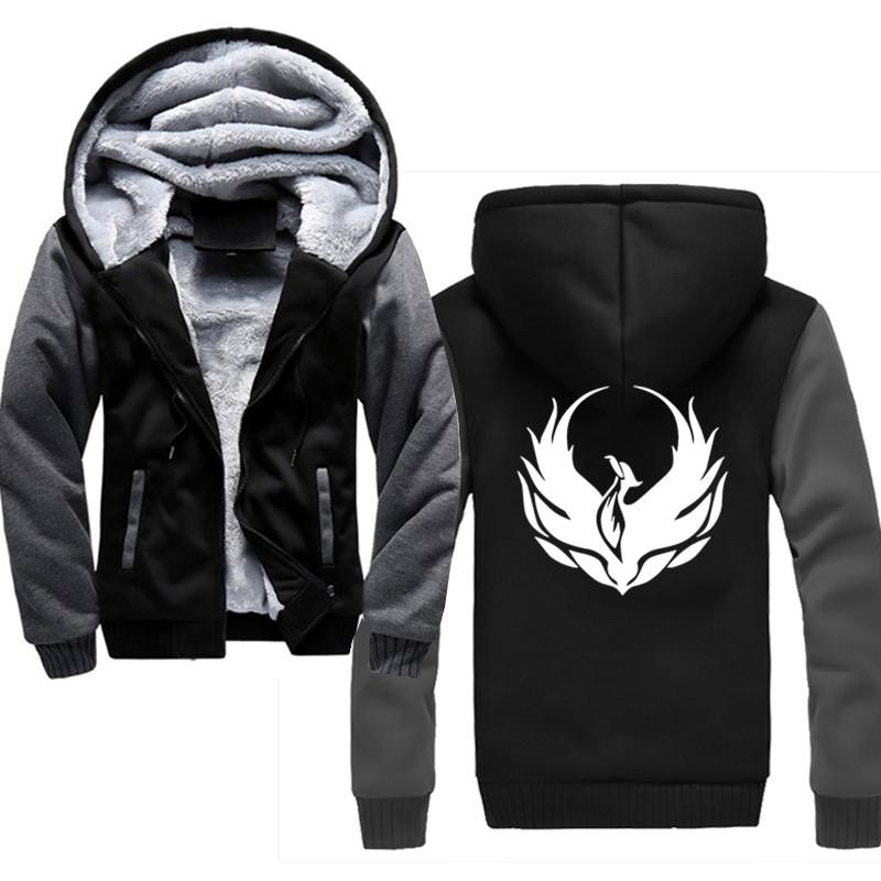 Men's Hoodies & Sweatshirts Phoenix Cartoon Drop USA Size Adult Men Thicken Hoodie Zipper Coat Winter Fleece Warm Hooded JacketsMen's Sweats, Black
Men's Hoodies & Sweatshirts Phoenix Cartoon Drop USA Size Adult Men Thicken Hoodie Zipper Coat Winter Fleece Warm Hooded JacketsMen's Sweats, Black