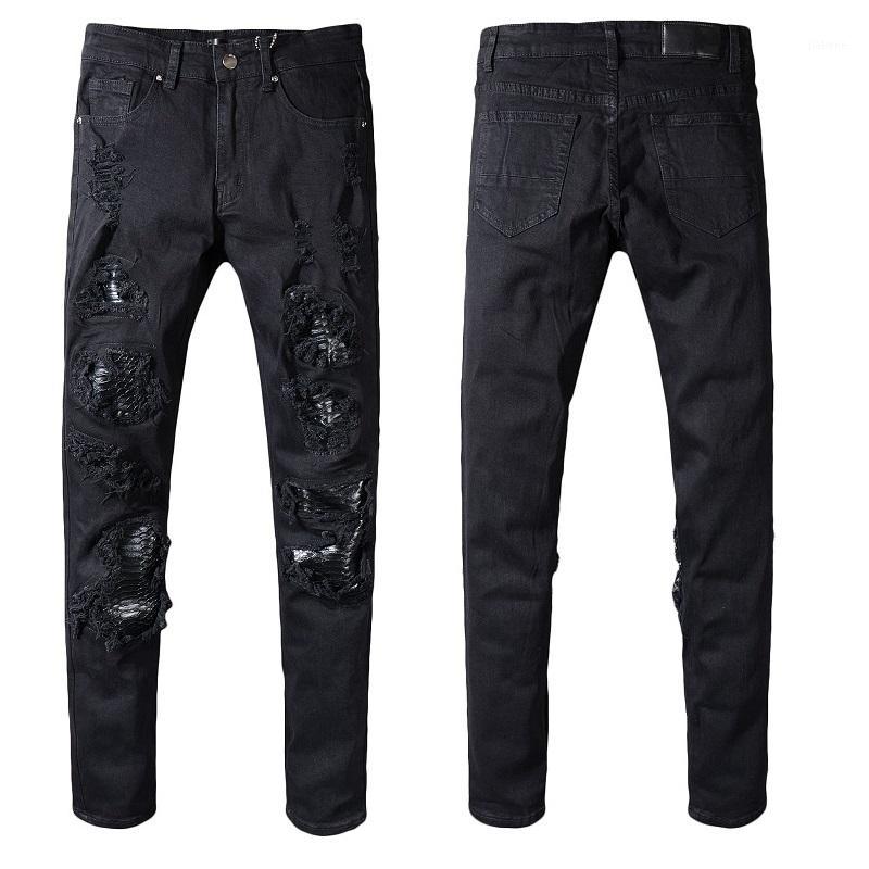 Italy Style #554# Men's Distressed Destroyed Pants Snake Skin Patches Black Skinny Biker Jeans Slim Trousers Size 29-40, As pic
Italy Style #554# Men's Distressed Destroyed Pants Snake Skin Patches Black Skinny Biker Jeans Slim Trousers Size 29-40, As pic