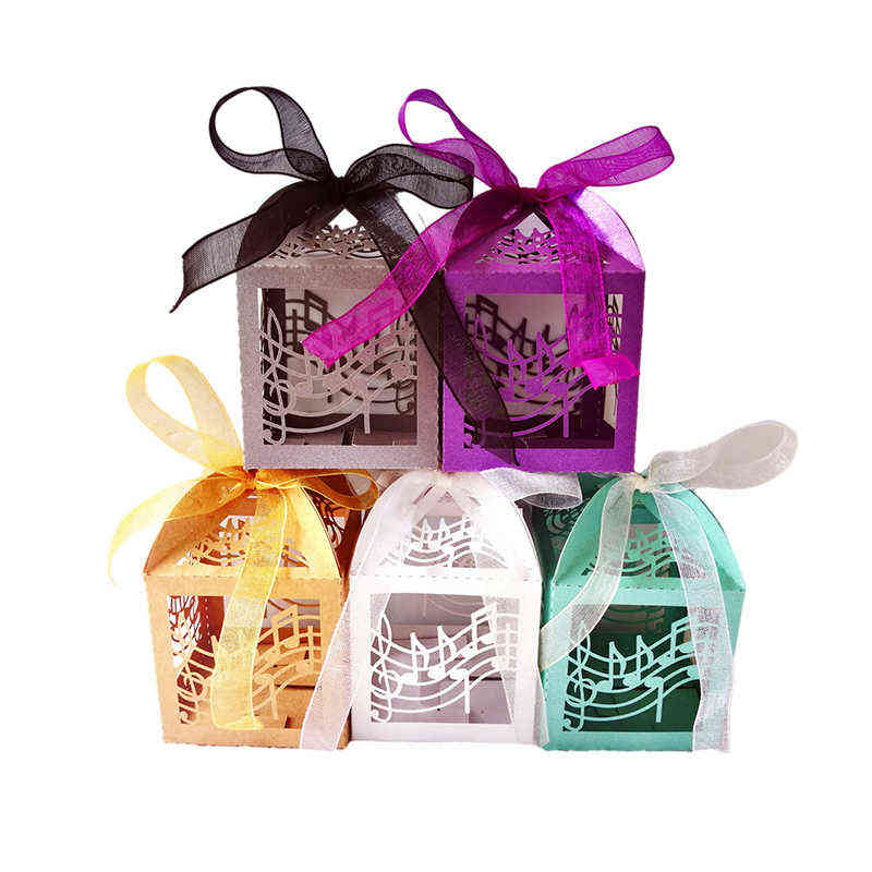 50/100Pcs Laser Cut Music Notes Candy Box Wedding Sweets Favor Gift Boxes With Ribbon Teachers' Day Birthday Party Decoration J220714
50/100Pcs Laser Cut Music Notes Candy Box Wedding Sweets Favor Gift Boxes With Ribbon Teachers' Day Birthday Party Decoration J220714
