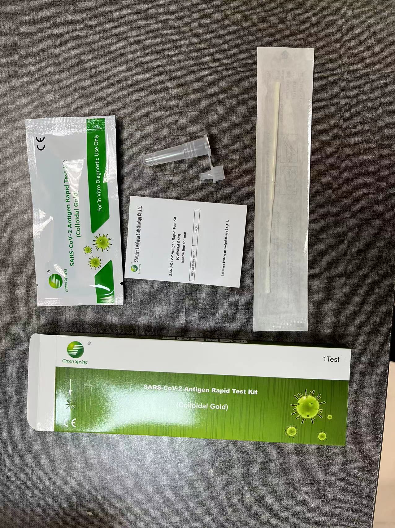 COVID 19 SARS CoV 2 Antigen Rapid Test Kit Authorized at-Home Self-Test, Results in 20 Minutes with Non-invasive Nasal Swab & No Discomfort Easy to Use
COVID 19 SARS CoV 2 Antigen Rapid Test Kit Authorized at-Home Self-Test, Results in 20 Minutes with Non-invasive Nasal Swab & No Discomfort Easy to Use