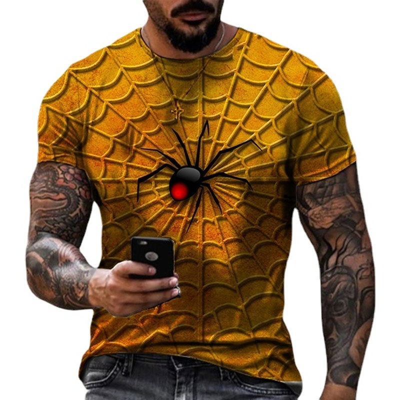 Newest Fashion Men Plus Tees Polos Casaul Funny Spider Web 3D Printed T Shirt, Custom made
Newest Fashion Men Plus Tees Polos Casaul Funny Spider Web 3D Printed T Shirt, Custom made