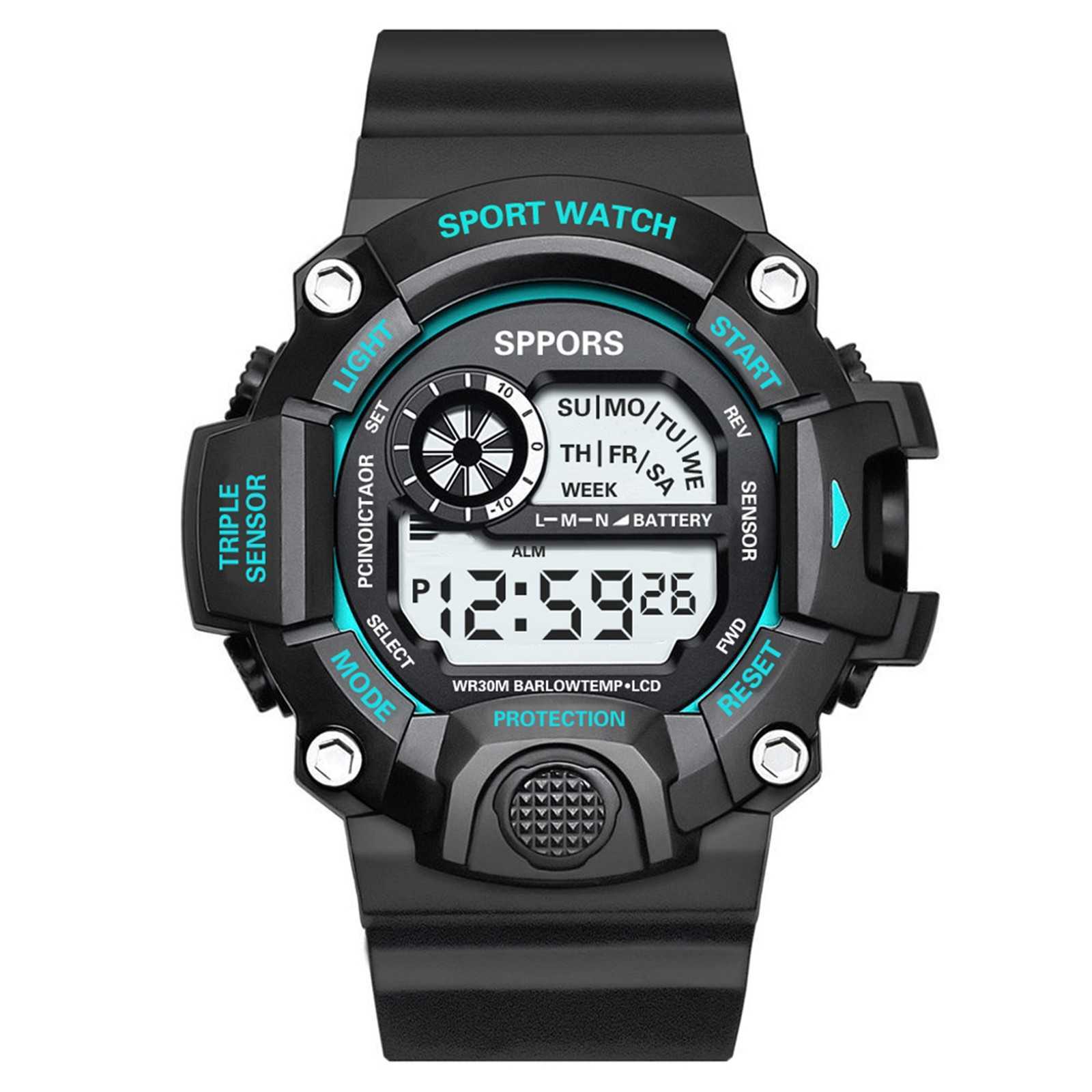 Shock Men Sports G style Big Dial Digital Military Waterproof Watch Male Clock Men's Watches, Bk
Shock Men Sports G style Big Dial Digital Military Waterproof Watch Male Clock Men's Watches, Bk