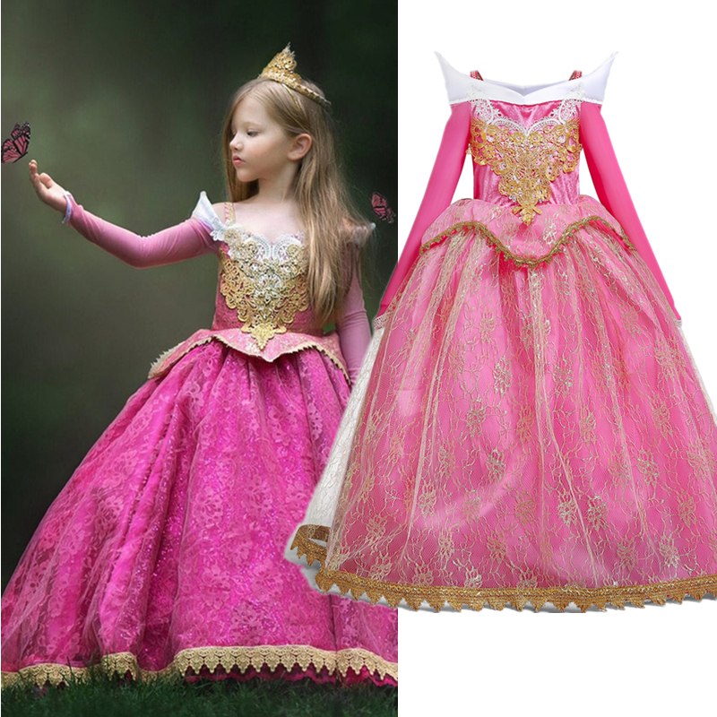 Girls Winter Princess Dress Costumes For Kids Cosplay Dresses disfraz carnaval vestido de festa infantil 220422