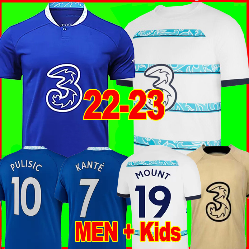 CFC soccer jersey 22 23 STERLING CUCURELLA KOULIBALY ZIYECH PULISIC MOUNT KANTE HAVERTZ WERNER CHILWELL JAMES 2022 2023 football shirt men kids kit sets uniforms, 22-23 home+patch1
CFC soccer jersey 22 23 STERLING CUCURELLA KOULIBALY ZIYECH PULISIC MOUNT KANTE HAVERTZ WERNER CHILWELL JAMES 2022 2023 football shirt men kids kit sets uniforms, 22-23 home+patch1