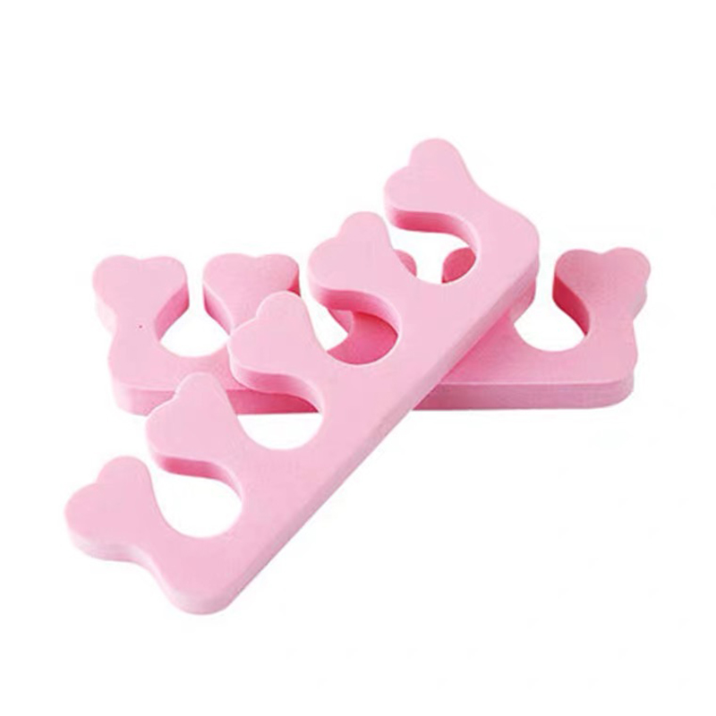 Toe Separator heart shape Nail Art Soft Finger nail tools for nail care Manicure