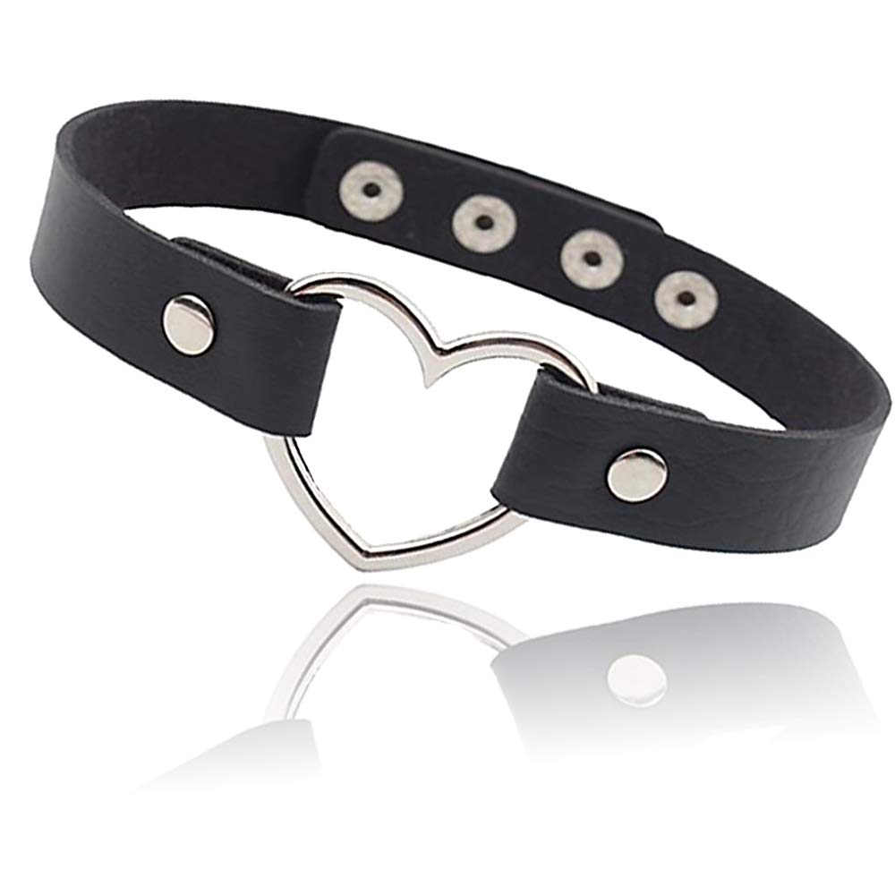 Collar Necklace Love Heart Adjustable Leather Choker Punk Pu Goth Soft Chain For Women Girls amvFa
Collar Necklace Love Heart Adjustable Leather Choker Punk Pu Goth Soft Chain For Women Girls amvFa