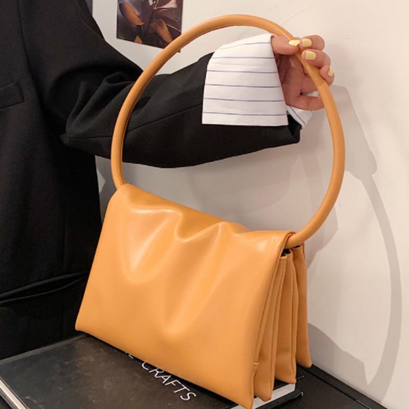 Evening Bags Multi-layer Soft Leather Shoulder 2022 Ladies Simple With Round Handle Party Purses, White
Evening Bags Multi-layer Soft Leather Shoulder 2022 Ladies Simple With Round Handle Party Purses, White