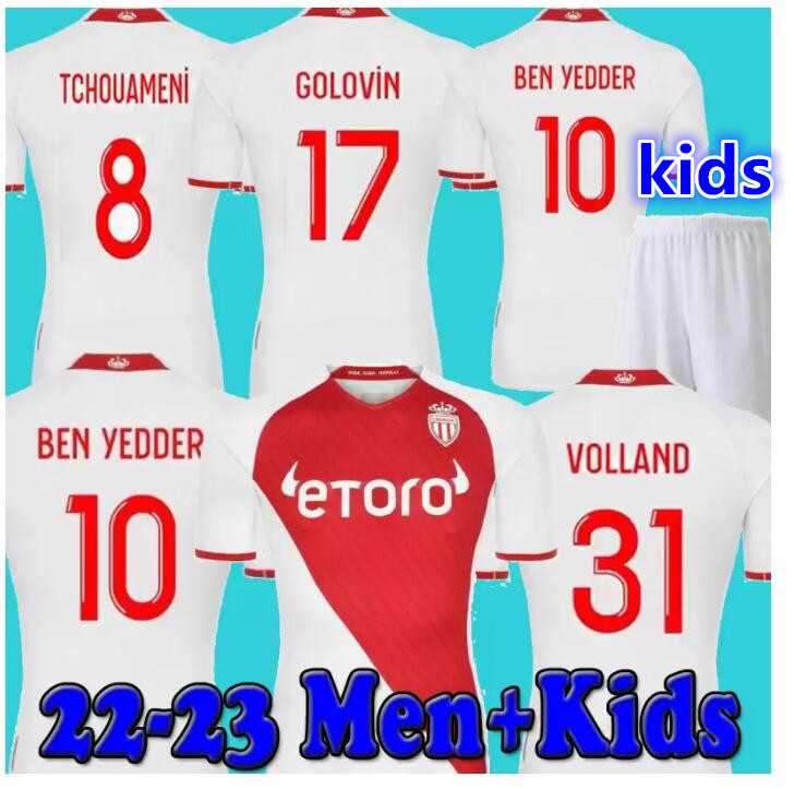2022 2023 maillots AS Monaco Soccer Jerseys BEN YEDDER BOADU GOLOVIN 21 22 GEUBBELS Men Kids maillot de foot Flocage JORGE Football Shirt
2022 2023 maillots AS Monaco Soccer Jerseys BEN YEDDER BOADU GOLOVIN 21 22 GEUBBELS Men Kids maillot de foot Flocage JORGE Football Shirt