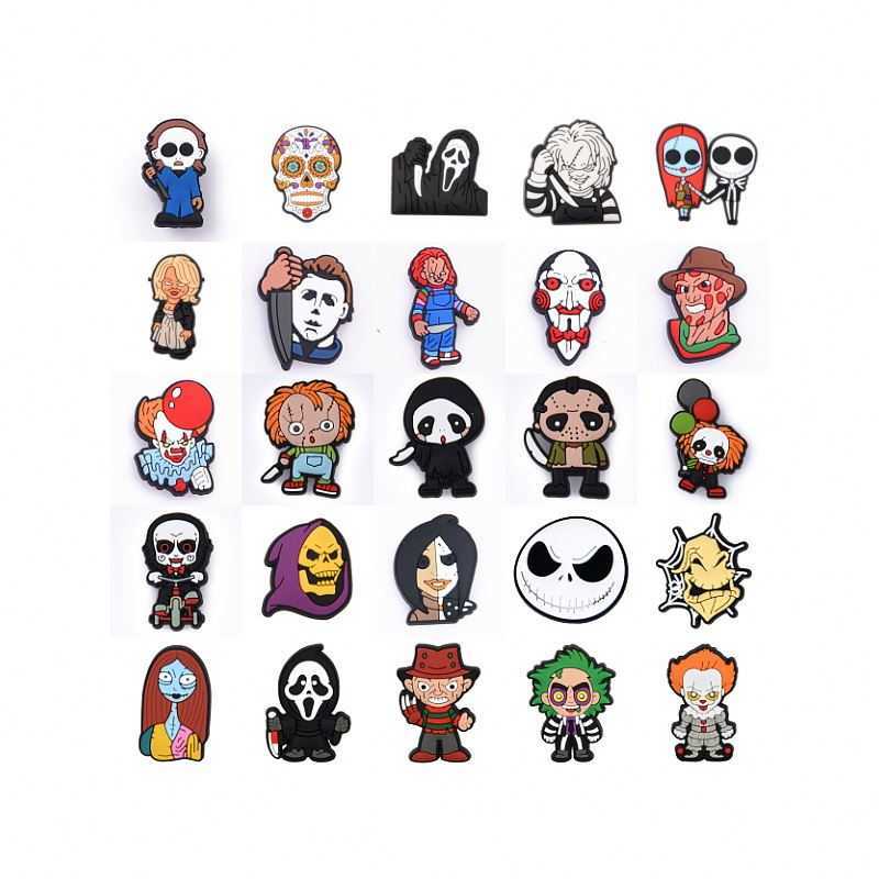 2022 Popular apparition croc Charm fit for Shoe Decoration Accessories horror ghost croc Shoe Charms fit Wristband for Kids Gift
2022 Popular apparition croc Charm fit for Shoe Decoration Accessories horror ghost croc Shoe Charms fit Wristband for Kids Gift