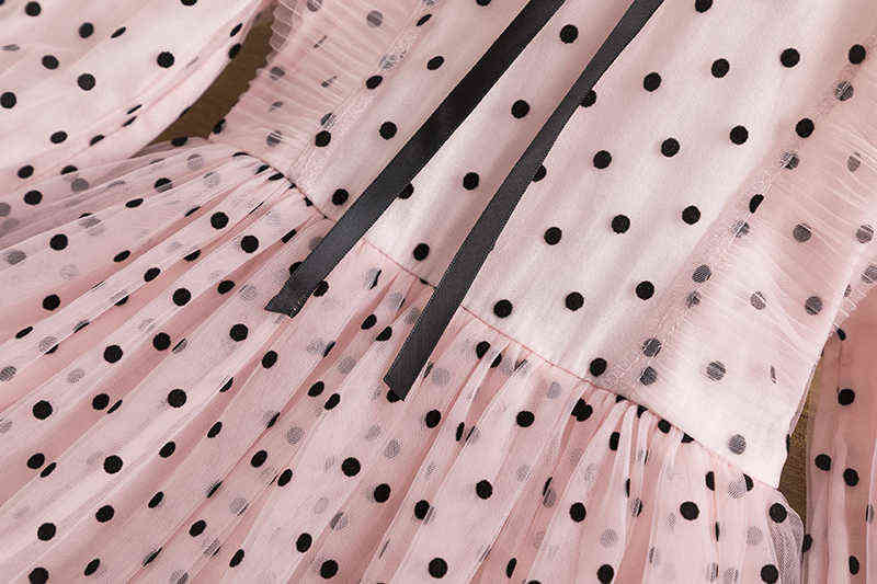 Lace Princess Dress Summer Girls Clothes 3 5 8 Years Kids Dresses for Girls Polka Dot Flower Wedding Evening Children Clothing Y220510