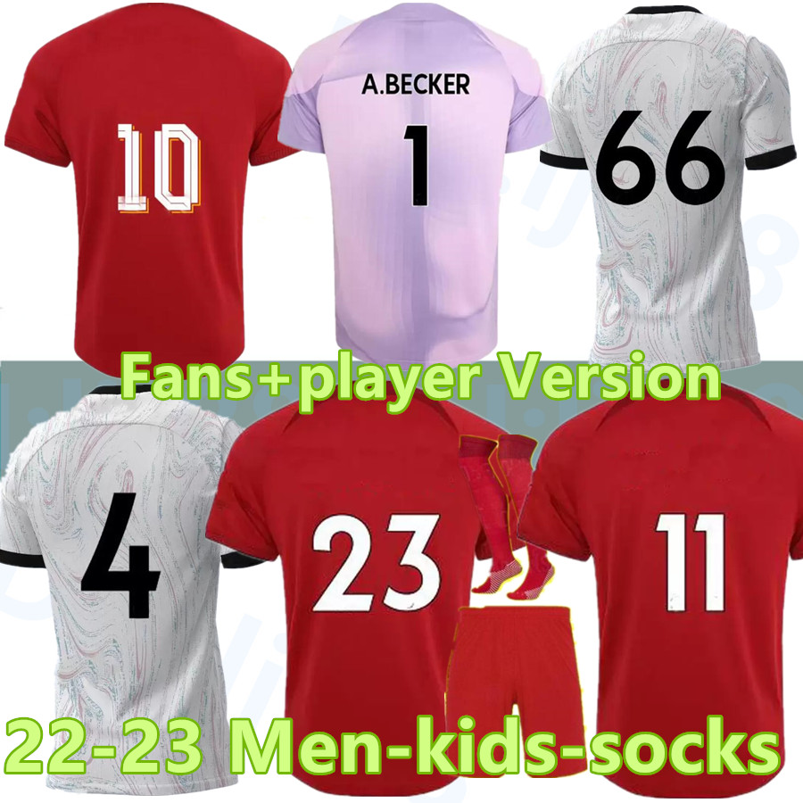 Fans player Version 22 23 red soccer jerseys 2022 2023 Mohamed FIRMINO Diogo KEITA Luis DIaz football shirt men kids uniforms Fabio Minamino Alexander Arnold A.BECKER, 2022 player version
Fans player Version 22 23 red soccer jerseys 2022 2023 Mohamed FIRMINO Diogo KEITA Luis DIaz football shirt men kids uniforms Fabio Minamino Alexander Arnold A.BECKER, 2022 player version