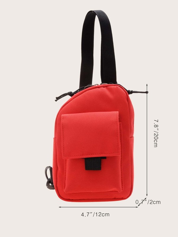 Kids Minimalist Knot Decor Sling Bag SHE
