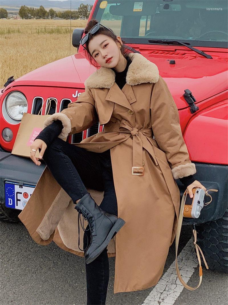 Women' Down & Parkas Parker Padded Jacket Long Coat Winter Korean Loose Tooling Furry Liner Windbreaker Bandage Slit Outerwear Y1147 Kare22, Khaki
Women' Down & Parkas Parker Padded Jacket Long Coat Winter Korean Loose Tooling Furry Liner Windbreaker Bandage Slit Outerwear Y1147 Kare22, Khaki