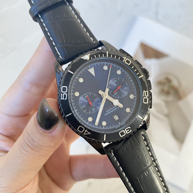 2023 New Five stitches luxury mens watches All dial work Quartz Watch high quality European Top luxury Brand chronograph clock leather belt men fashion accessories
2023 New Five stitches luxury mens watches All dial work Quartz Watch high quality European Top luxury Brand chronograph clock leather belt men fashion accessories