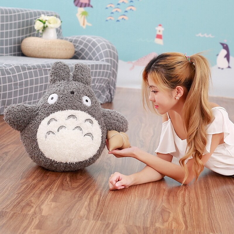 kawaii Japanese style anime cat stuffed toy doll animal doll totoro pillow cushion plush toys for kids LA458, Gray
kawaii Japanese style anime cat stuffed toy doll animal doll totoro pillow cushion plush toys for kids LA458, Gray