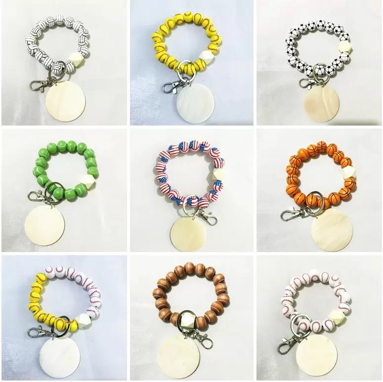 American Flag Wooden Bead Bracelet Keychains Sports Style Round Wooden Tray Bracelets Basketball Football Rugby Bangle Keychain For Independence Day Jewelry
American Flag Wooden Bead Bracelet Keychains Sports Style Round Wooden Tray Bracelets Basketball Football Rugby Bangle Keychain For Independence Day Jewelry