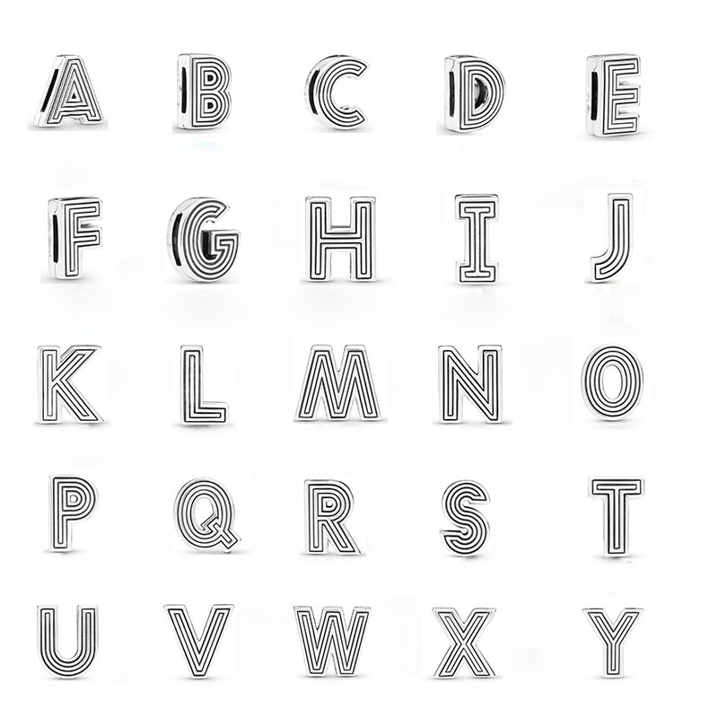 925 Sterling Silver Dangle Charm Reflexions Letter Clip Charm DIY Bead Fit Pandora Charms Bracelet DIY Jewelry Accessories
925 Sterling Silver Dangle Charm Reflexions Letter Clip Charm DIY Bead Fit Pandora Charms Bracelet DIY Jewelry Accessories