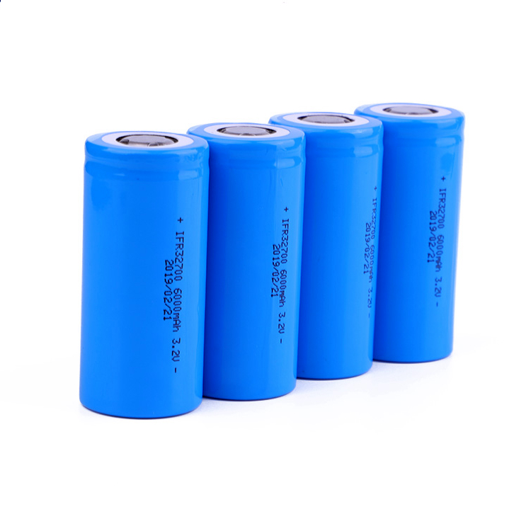 Deep Cycle UN38.3 approved Lithium iron phosphate batteries lfp 3.2V 6000mAh 32650 32700 lifepo4 battery cell Solar equipment