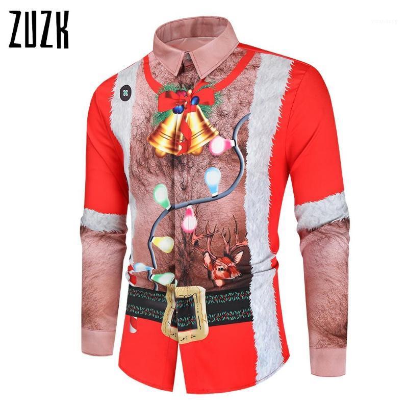 Christmas Mens Shirts 3D Santa Claus Printed Long Sleeve Funny Oversized Shirt Party Dress Streetwear Men Top Blouse M-4XL Men's Casual, Color 01
Christmas Mens Shirts 3D Santa Claus Printed Long Sleeve Funny Oversized Shirt Party Dress Streetwear Men Top Blouse M-4XL Men's Casual, Color 01