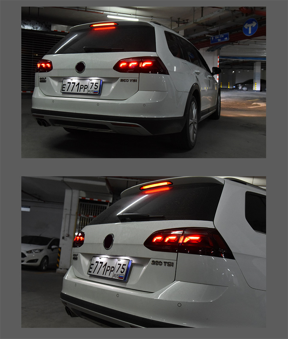 auto taillights assembly For VW Golf 7 Variant 2013-20 Golf 7.5 sport Brake Light With Turning Signal Lights Car led Taillamp