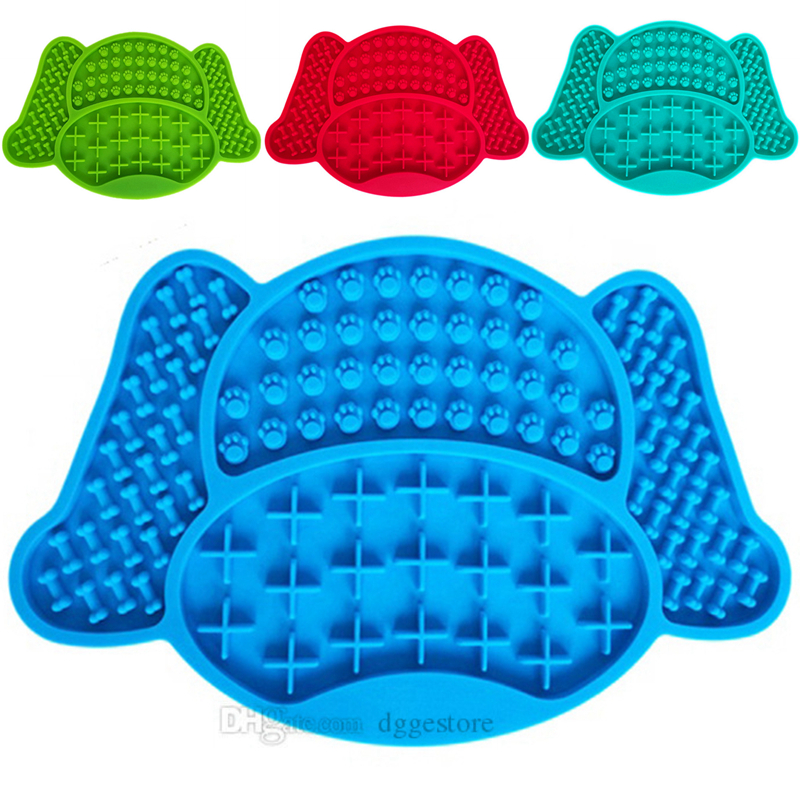 Lick Pad Mat for Dogs Cats Dog Slow Feeder Pet Slows Feeders Dogs Bowl Food grade silica gel does not contain BPA Safe No-Toxic Training Plate Wholesale J03
Lick Pad Mat for Dogs Cats Dog Slow Feeder Pet Slows Feeders Dogs Bowl Food grade silica gel does not contain BPA Safe No-Toxic Training Plate Wholesale J03