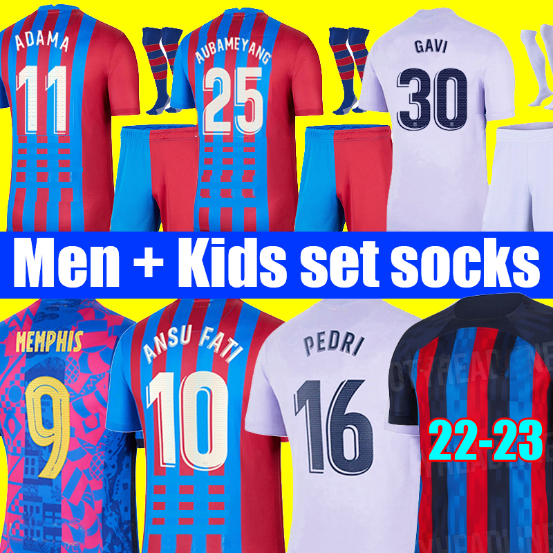 Camisetas de football MEMPHIS PEDRI ADAMA AUBA soccer jersey FERRAN 21 22 23 ANSU FATI 2021 2022 2023 GAVI F. DE JONG barcelona DEST kit shirt men kids sets uniforms, Away kids
Camisetas de football MEMPHIS PEDRI ADAMA AUBA soccer jersey FERRAN 21 22 23 ANSU FATI 2021 2022 2023 GAVI F. DE JONG barcelona DEST kit shirt men kids sets uniforms, Away kids