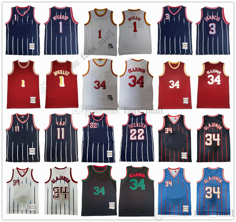 Mitchell and Ness Basketball 1996-97 Hakeem 34 Olajuwon Jerseys Retro Stitched 22 Clyde 1 Tracy Drexler McGrady 04-05 Blue Red 3 Steve 11 Yao Francis Ming Jersey Shorts, As picture (with team logo)
Mitchell and Ness Basketball 1996-97 Hakeem 34 Olajuwon Jerseys Retro Stitched 22 Clyde 1 Tracy Drexler McGrady 04-05 Blue Red 3 Steve 11 Yao Francis Ming Jersey Shorts, As picture (with team logo)