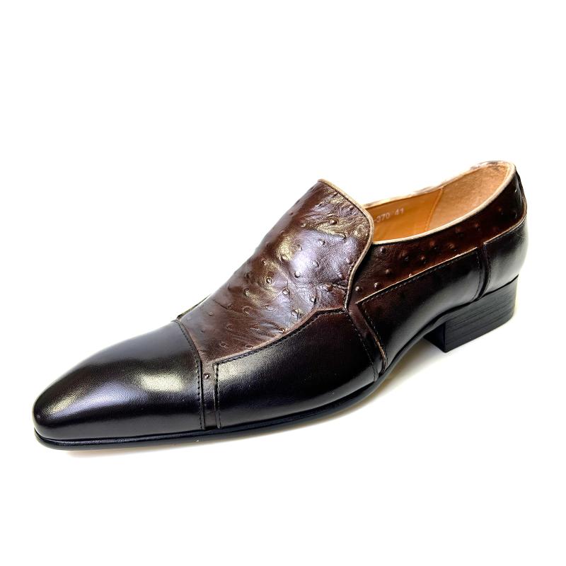 Dress Shoes Monk Strap Slip On Genuine Leather Business Handmade Brogue For Men, Gray
Dress Shoes Monk Strap Slip On Genuine Leather Business Handmade Brogue For Men, Gray