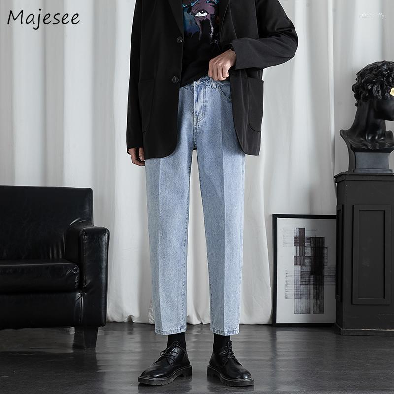 Men's Jeans Light Blue Men Spring Straight Design Fashion Korean Style Students All-match Ins Casual Ankle-length Empire Heat22
Men's Jeans Light Blue Men Spring Straight Design Fashion Korean Style Students All-match Ins Casual Ankle-length Empire Heat22