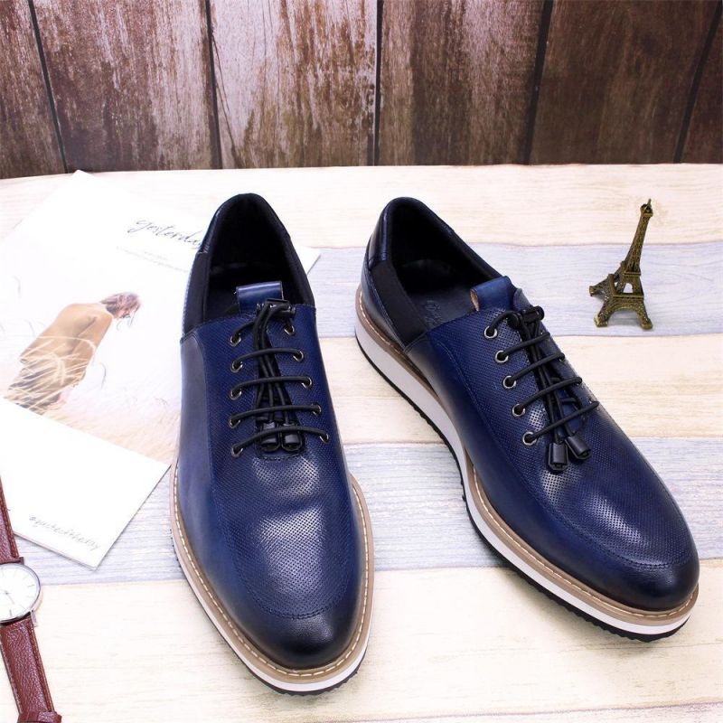 High-grade Oxford Shoes Men Comfortable Breathable Low-top Lace-up Fashion All-match Flat Leather Handmade Casual Shoes KB243, Clear
High-grade Oxford Shoes Men Comfortable Breathable Low-top Lace-up Fashion All-match Flat Leather Handmade Casual Shoes KB243, Clear