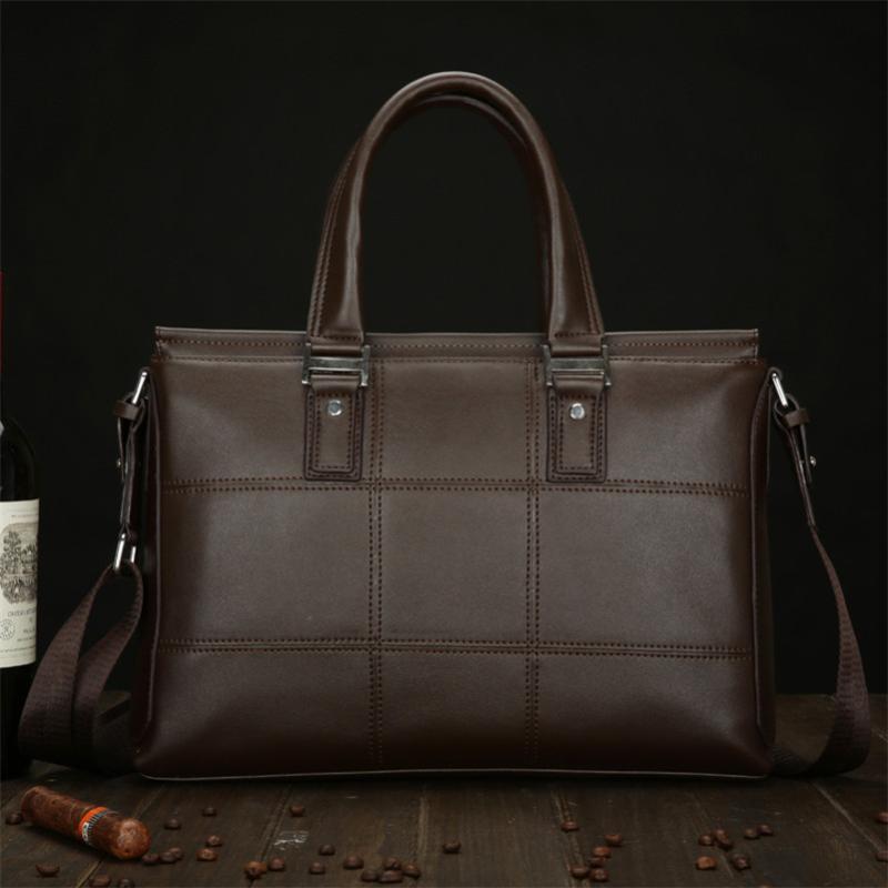 Briefcases Brand Men Briefcase High-quality PU Handbag Business Leisure European American Style MessengerZ431Briefcases, Brown
Briefcases Brand Men Briefcase High-quality PU Handbag Business Leisure European American Style MessengerZ431Briefcases, Brown