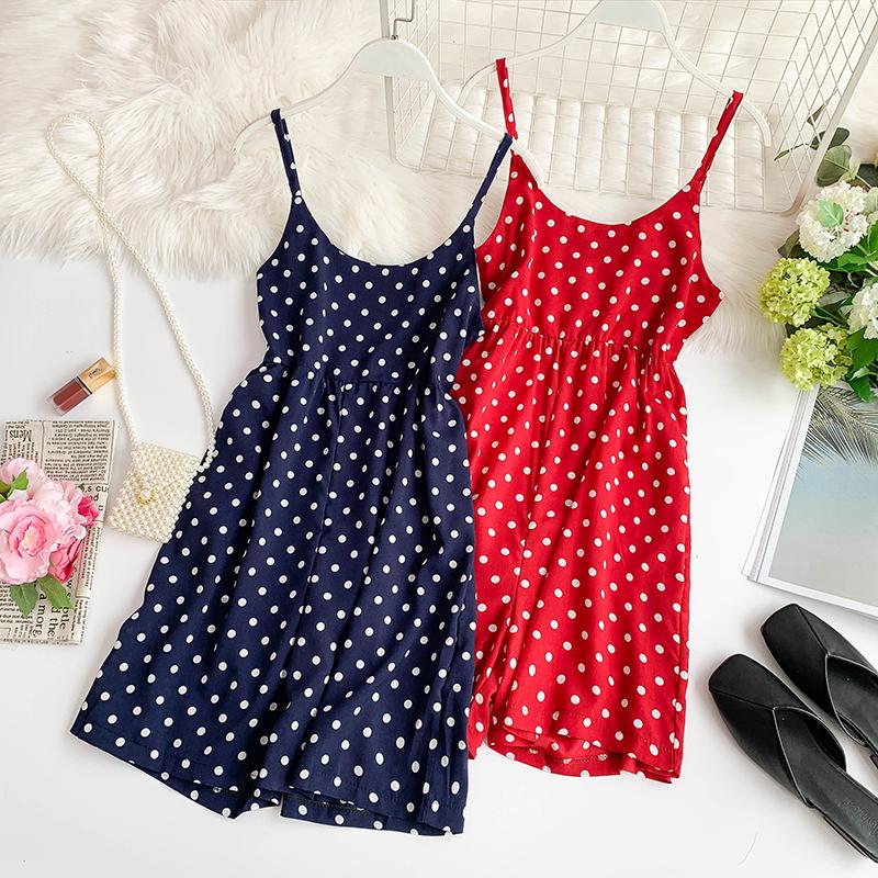 Women's Jumpsuits & Rompers Women Summer Fashion Sweet Polka Dot Print Backless Loose Vacation Beach Jumpsuit Lady's Casual Wide Leg Bod, Black
Women's Jumpsuits & Rompers Women Summer Fashion Sweet Polka Dot Print Backless Loose Vacation Beach Jumpsuit Lady's Casual Wide Leg Bod, Black