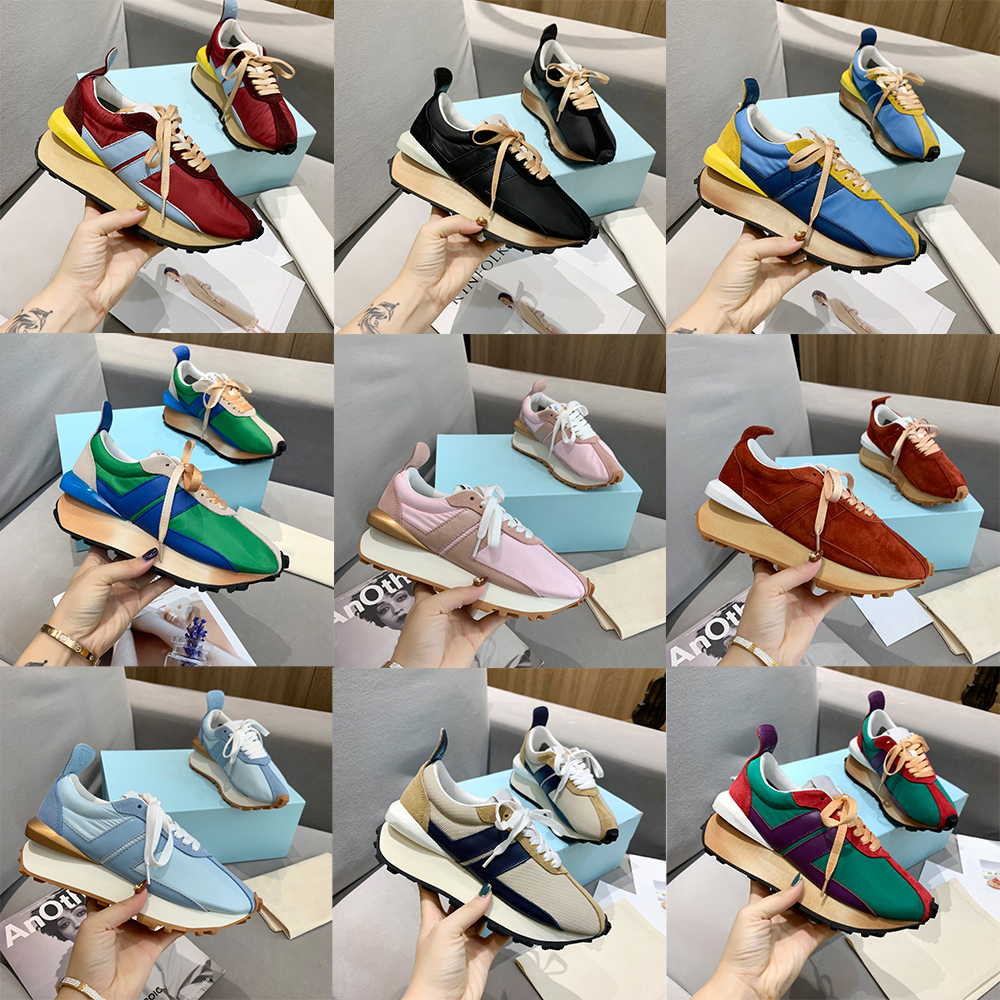 Designer luxury casual shoes Bumpr Low Sneakers men women Nylon Calfskin Running shoe Black White Trainer
Designer luxury casual shoes Bumpr Low Sneakers men women Nylon Calfskin Running shoe Black White Trainer