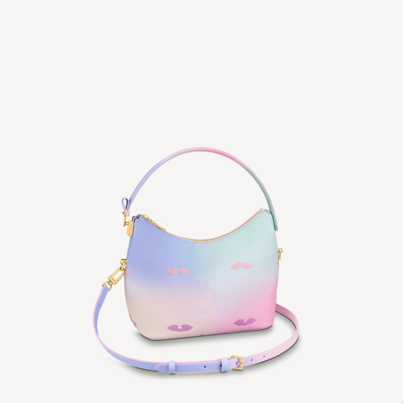 Designer Explosive Women's MARSHMALLOW M46080 hobo bag colorful Sunrise Pastel gradient hues Printed sari lining Inside flat pocket top handle adomed, Send me a message for more pictures.
Designer Explosive Women's MARSHMALLOW M46080 hobo bag colorful Sunrise Pastel gradient hues Printed sari lining Inside flat pocket top handle adomed, Send me a message for more pictures.