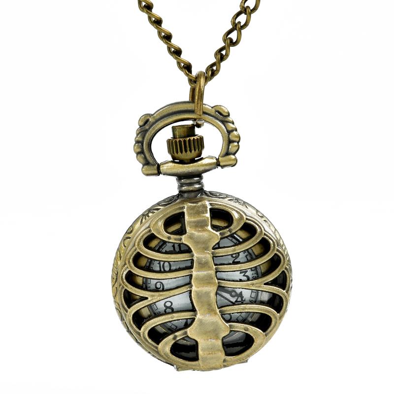 Pocket Watches (3025) Vintage Bronze SteamPunk Spine Backbone Watch Chain Necklace Pendant , 12pcs/lot Dia 2.7cm. Party Gift, As pic
Pocket Watches (3025) Vintage Bronze SteamPunk Spine Backbone Watch Chain Necklace Pendant , 12pcs/lot Dia 2.7cm. Party Gift, As pic