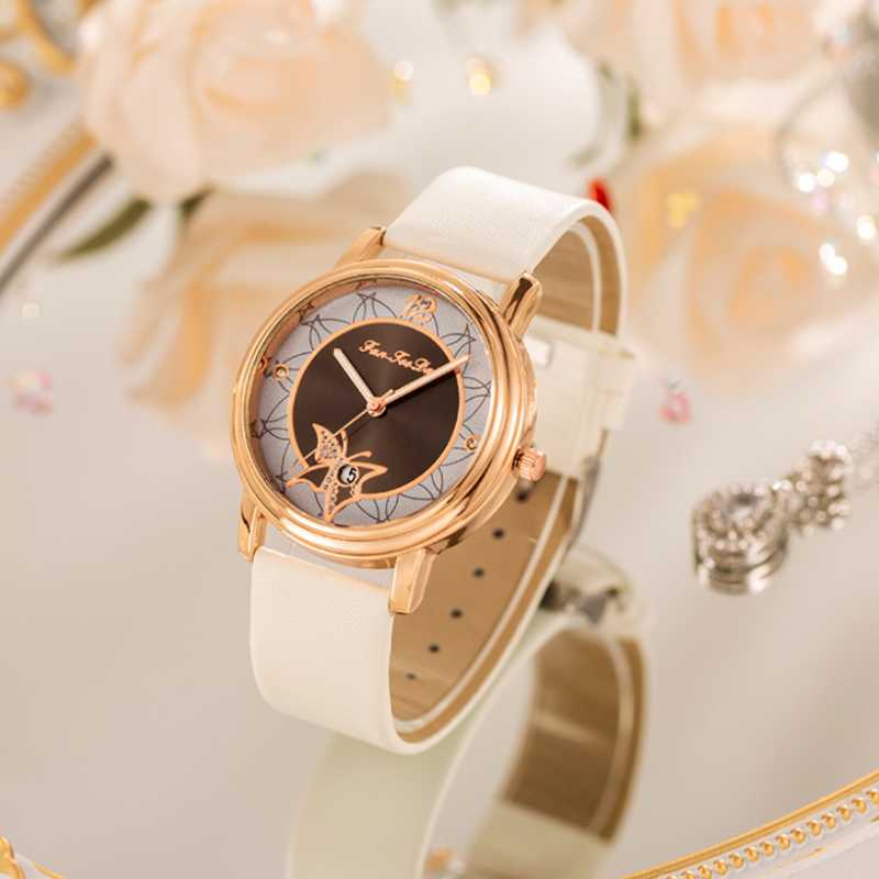Wristwatches 2022 Women Calendar Watches Luxury Quartz Watch Butterfly Leather Strap For Gifts Relogio Feminino
Wristwatches 2022 Women Calendar Watches Luxury Quartz Watch Butterfly Leather Strap For Gifts Relogio Feminino