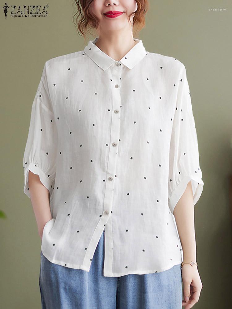 Women's Blouses & Shirts Summer Women Short Sleeve Polka Dots Tops Tees 2022 OL Casual Lapel Neck Blusas Femininas OversizedWomen's Chee22, Black
Women's Blouses & Shirts Summer Women Short Sleeve Polka Dots Tops Tees 2022 OL Casual Lapel Neck Blusas Femininas OversizedWomen's Chee22, Black