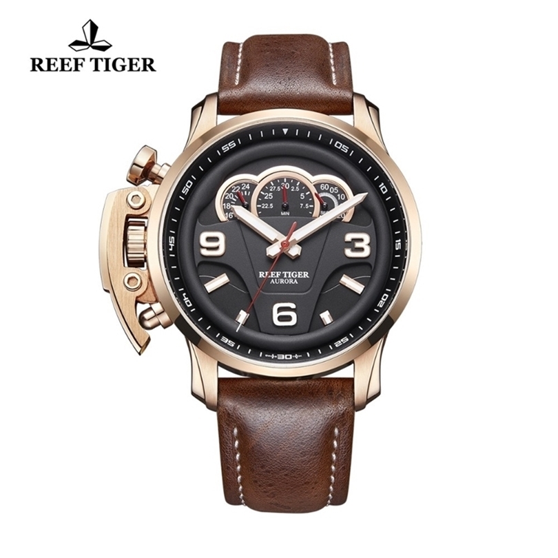 2020 Reef Tiger/RT Top Brand Luxury Men Sport Watches Chronograph Luminous Rose Gold Waterproof Analog Watches RGA2105 T200409, Rga2105-ybb
2020 Reef Tiger/RT Top Brand Luxury Men Sport Watches Chronograph Luminous Rose Gold Waterproof Analog Watches RGA2105 T200409, Rga2105-ybb