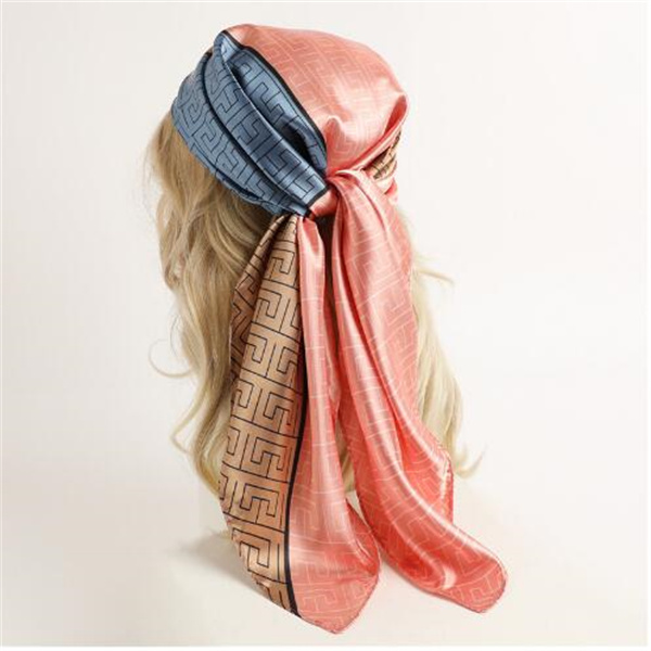 Ethnic turban geometric line color matching silk scarf simulation silk scarf color matching wild headband GC1445
Ethnic turban geometric line color matching silk scarf simulation silk scarf color matching wild headband GC1445