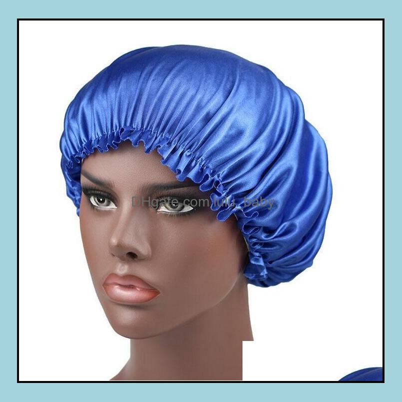 Beanie/Skl Caps Hats Hats Scarves Gloves Fashion Accessories Solid Color Silk Satin Night Hat Women Head Er Sleep Bonnet Hair Care 17 Col, As pic
Beanie/Skl Caps Hats Hats Scarves Gloves Fashion Accessories Solid Color Silk Satin Night Hat Women Head Er Sleep Bonnet Hair Care 17 Col, As pic