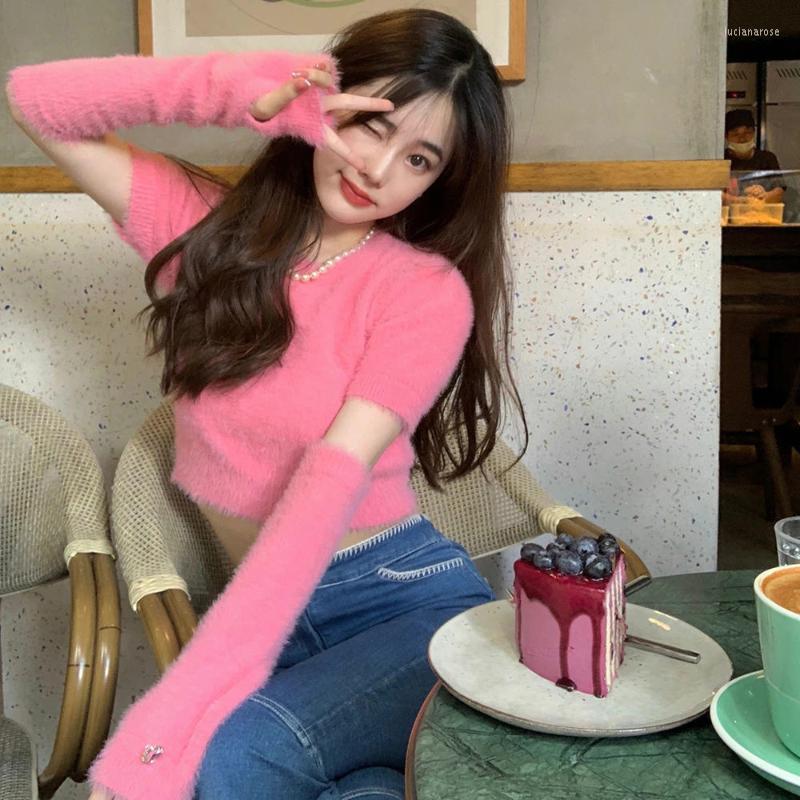 Women' Vests Brief Paragraph Knit Mink Wool Coat Female Ins Tide Autumn Winter Pure And Cultivate Luci22, Pink
Women' Vests Brief Paragraph Knit Mink Wool Coat Female Ins Tide Autumn Winter Pure And Cultivate Luci22, Pink