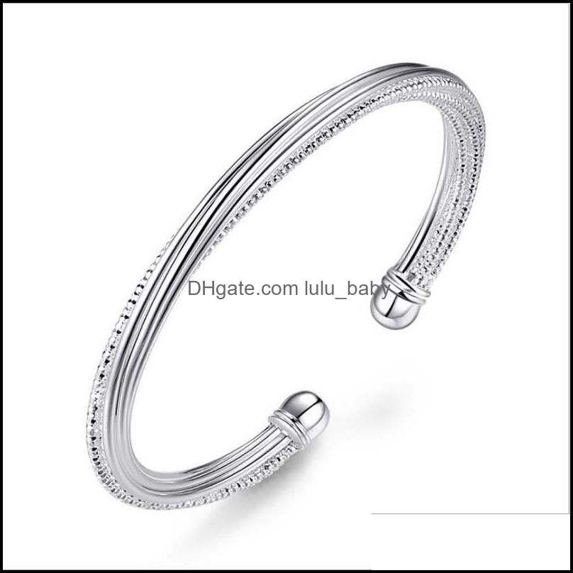 Bangle Bracelets Jewelry Bracelet Twist Cuff Sier Bangles For Women Girl Gift Fashion Wholesale 0007Gxb Drop Delivery 2021 Nh2Kx
Bangle Bracelets Jewelry Bracelet Twist Cuff Sier Bangles For Women Girl Gift Fashion Wholesale 0007Gxb Drop Delivery 2021 Nh2Kx