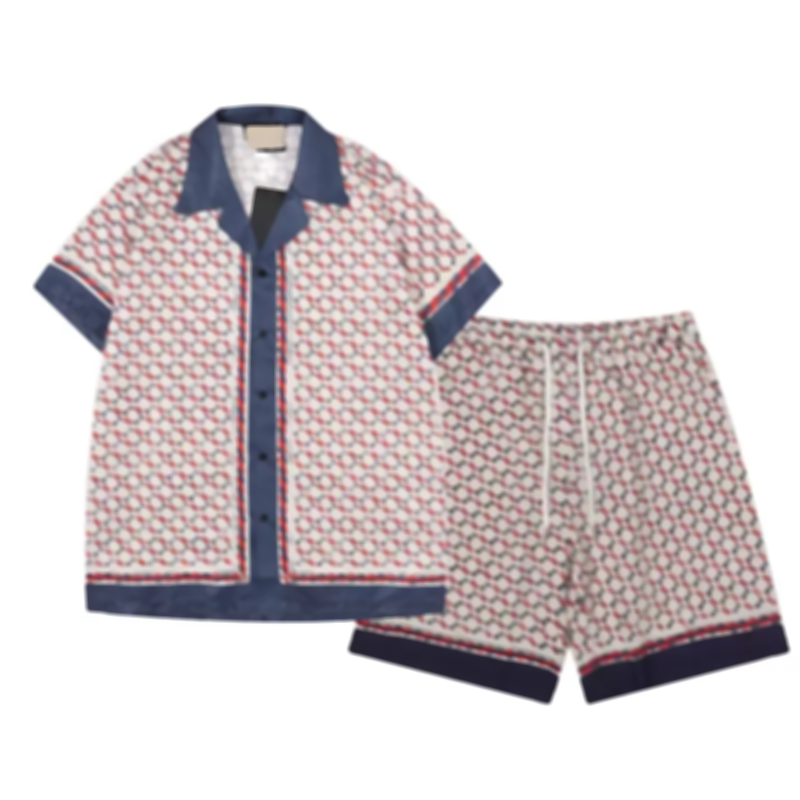 Tracksuit Set Fashion Bowling Hawaii Designer Floral Letter Print Men Casual Shirts Sets Summer Beach Shirts Suits
Tracksuit Set Fashion Bowling Hawaii Designer Floral Letter Print Men Casual Shirts Sets Summer Beach Shirts Suits