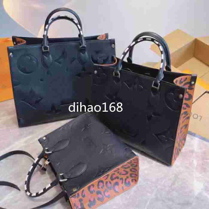 Designer Women ONTHEGO Bags braided cowhide leather Wild at Heart leopard-print luxury Handbag Purse Tote Shoulder bag GM MM PM GGS YSLs LVs louiseity viutonity, Black+black lining
Designer Women ONTHEGO Bags braided cowhide leather Wild at Heart leopard-print luxury Handbag Purse Tote Shoulder bag GM MM PM GGS YSLs LVs louiseity viutonity, Black+black lining