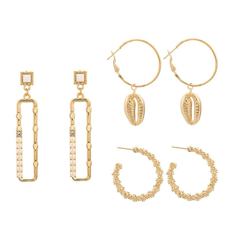 Dangle & Chandelier Elegant Gold Beach Shell Starfish Love Heart Pearl Earrings For Women Ethnic Jewelry Boho Drop Earring Set
Dangle & Chandelier Elegant Gold Beach Shell Starfish Love Heart Pearl Earrings For Women Ethnic Jewelry Boho Drop Earring Set