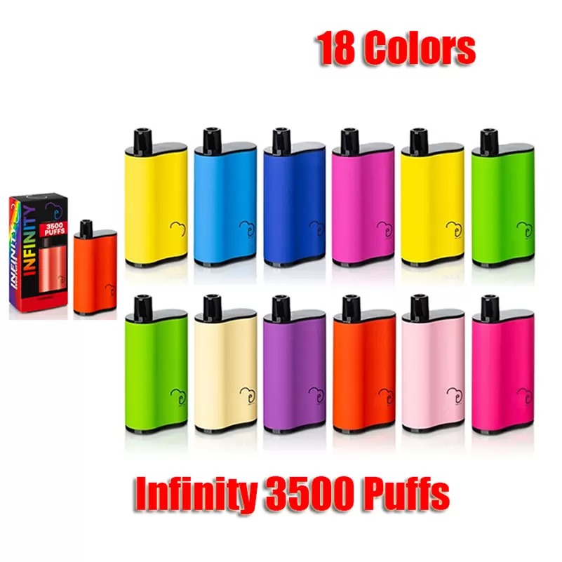 INFINITY Disposable E cigarettes Box Mod Kit 3500 Puffs 1500mAh Battery 12ml Prefilled Cartridge Pod Vape Pen Vs Air Bar Max Flex, Multi
INFINITY Disposable E cigarettes Box Mod Kit 3500 Puffs 1500mAh Battery 12ml Prefilled Cartridge Pod Vape Pen Vs Air Bar Max Flex, Multi